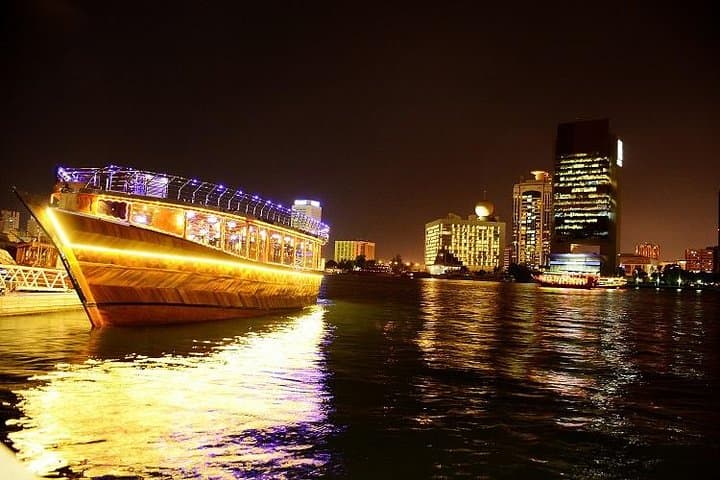 Dubai Super Saver: Desert Camp 4x4 Safari and Traditional Dhow Dinner Cruise photo 2