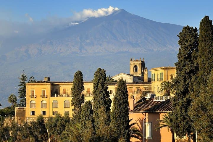 Etna, Taormina & Godfather Day Tour — Mount Etna Visit, Savoca Lunch and Taormina Stroll photo 1