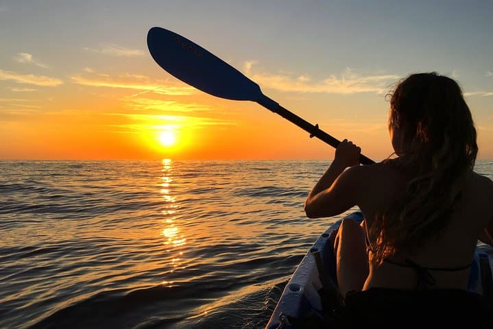 Sunset Kayaking in Rovinj: Paddle Past Sveta Katarina and St. Euphemia