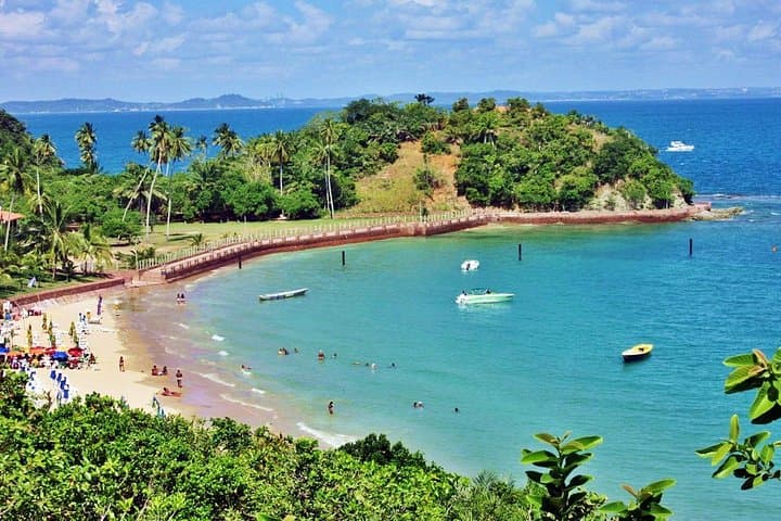 Full-Day Boat Cruise to Itaparica and Frades from Salvador — Explore All Saints Bay