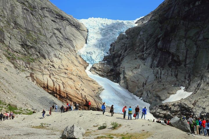 Briksdal Glacier Half-Day Excursion from Olden — Walk to the Glacier Lake
