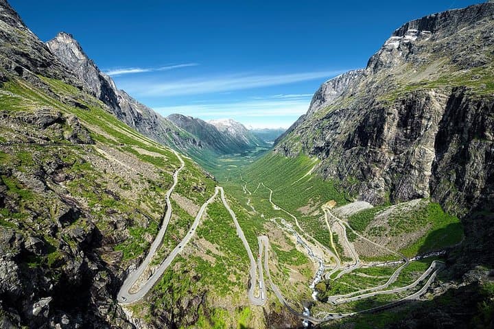 Andalsnes Shore Excursion — Troll Road, Troll Wall & Romsdalshorn Panorama