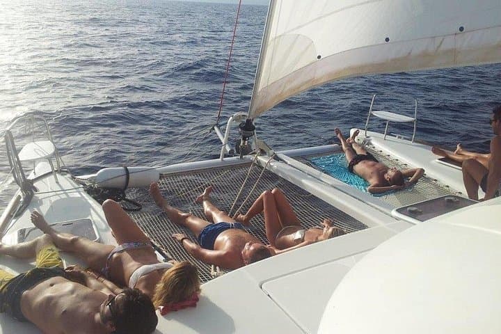 Private Formentera Catamaran: Luxury Day Trip from Ibiza to Espalmador photo 2