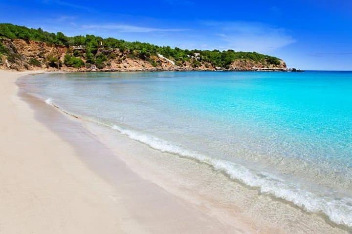 Cala Bassa Catamaran Excursion: Private Sail, Snorkel & Cliff-Jump in Ibiza