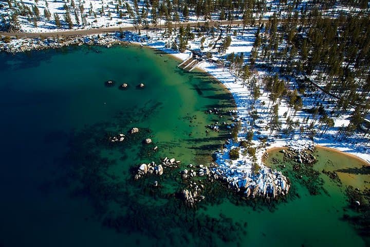 Helicopter Tour to Sand Harbor & Marlette Lake — Lake Tahoe Aerial Flight photo 2