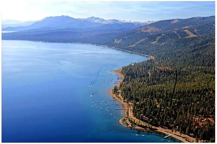 Circle Lake Tahoe by Helicopter: 45-Min Shoreline Flight to Emerald Bay