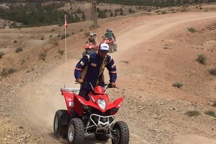 Full-Day Quad Biking at Agafay Desert & Lalla Takerkoust Lake from Marrakech