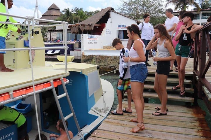 VIP Glass-Bottom Boat and Snorkeling: 3 Reefs in Cozumel photo 2