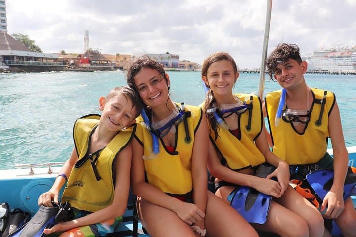 VIP Glass-Bottom Boat and Snorkeling: 3 Reefs in Cozumel photo 3