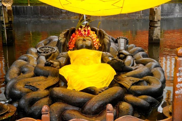 Budhanilkantha Temple Tour: Visiting the Sleeping Vishnu Near Kathmandu