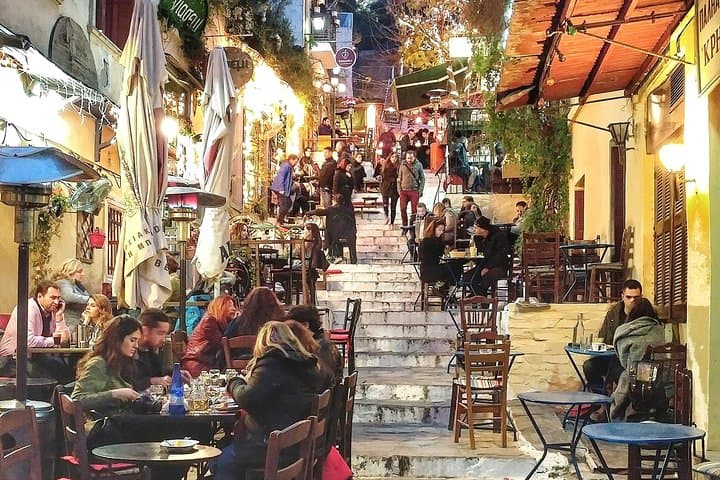 Athens at Night Walking Tour with Dinner: Illuminated Sights & Local Taverna photo 6