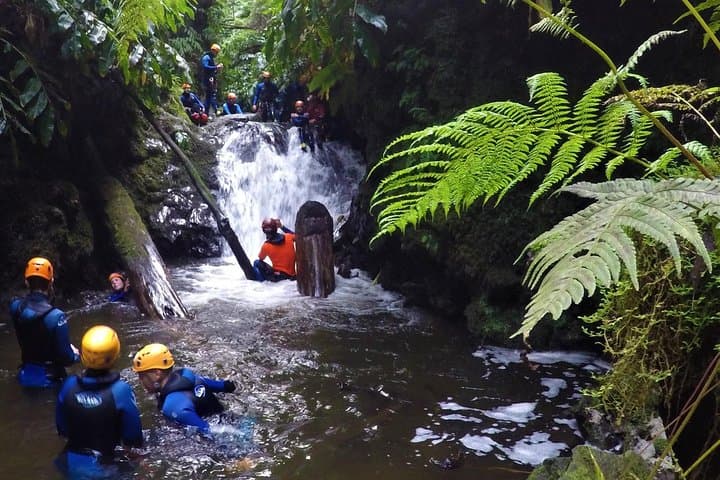 Canyoning in Ribeira Grande — Azores River Rappelling & Natural Waterpark photo 3