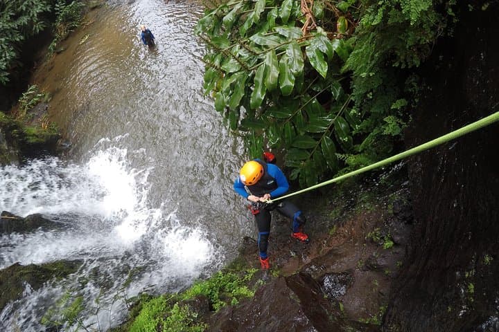 Canyoning in Ribeira Grande — Azores River Rappelling & Natural Waterpark photo 4