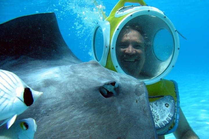 Aquablue Moorea — Underwater Helmet Walk in the Lagoon photo 2