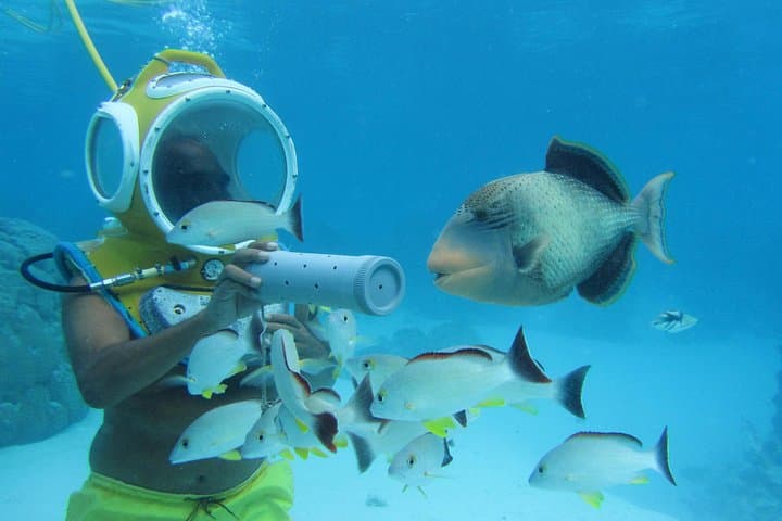 Aquablue Moorea — Underwater Helmet Walk in the Lagoon photo 6