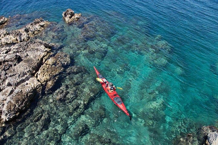Zadar Archipelago Sea Kayaking: 3-Island Day Trip to Molat & Shipwreck