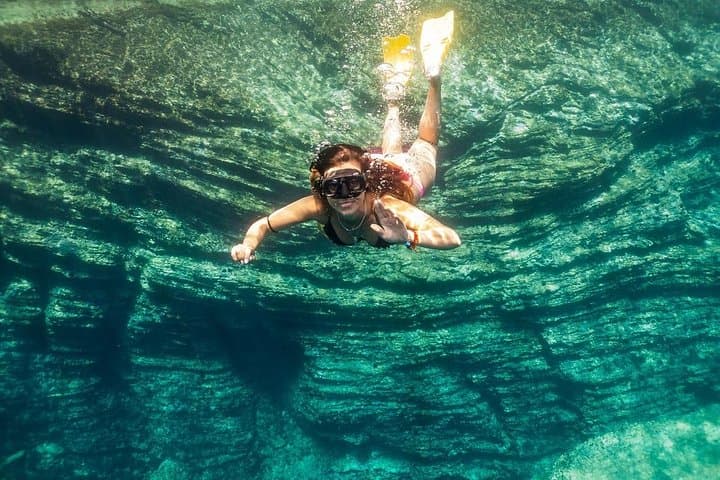 Private Athens Snorkeling Cruise: Half-Day Swim & Cavern Exploration photo 3