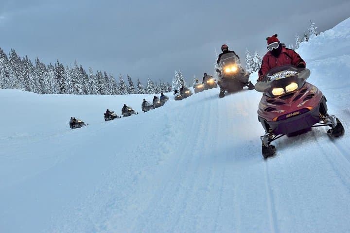 Explore the Rhodope Mountains on a Pamporovo Snowmobile Adventure photo 2