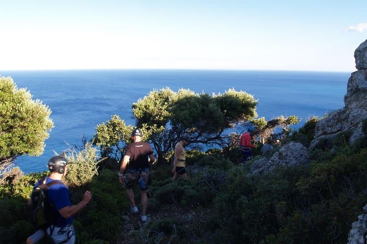 Rock Climbing and 35m Rappel at Ladiko, Rhodes — Via Ferrata Half-Day Adventure photo 3
