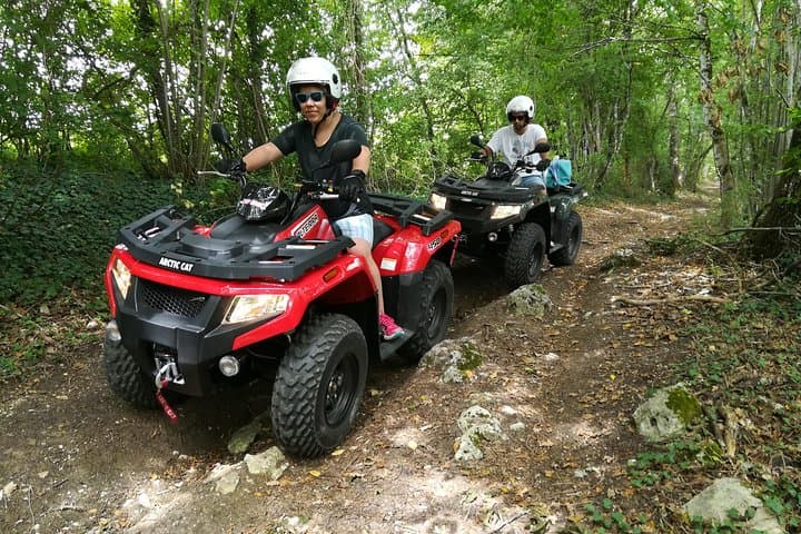 Quad through Monbazillac: Castles, Vineyards & Dordogne Panoramas