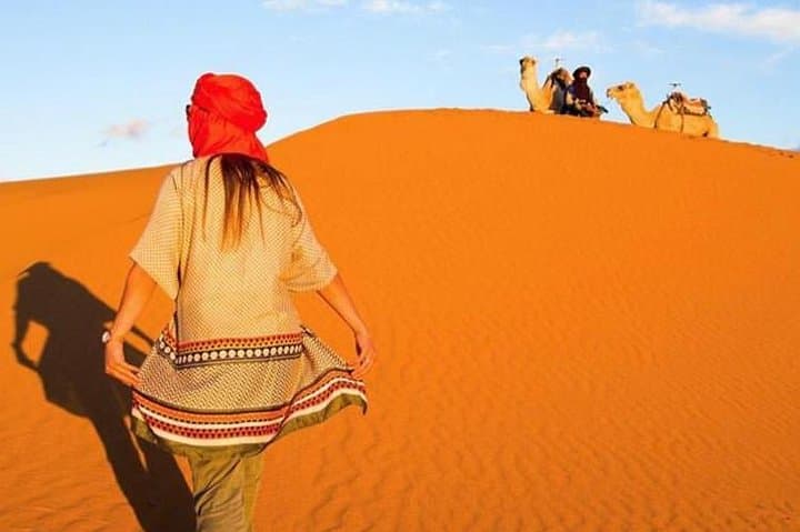 3-Day Private Merzouga Desert Tour from Marrakech — Erg Chebbi Camel Trek & Night in a Bedouin Camp