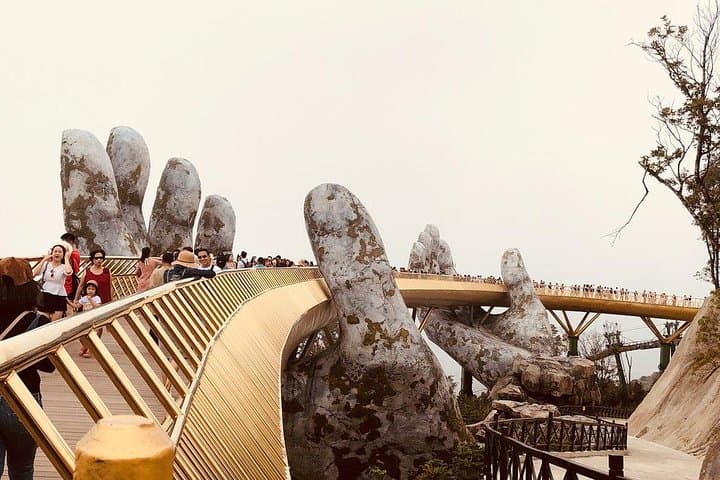 Ba Na Hills Golden Bridge & Marble Mountains: Full-Day Shore Excursion from Chan May/Tien Sa photo 2