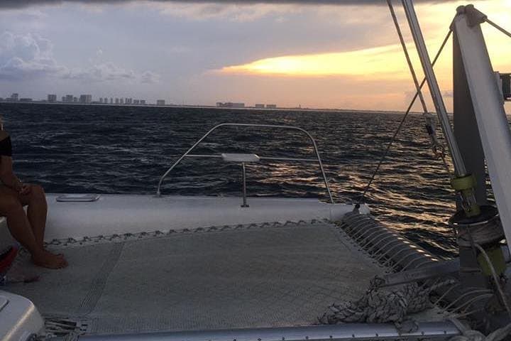 Private Catamaran Sunset Cruise from Cancun to Isla Mujeres photo 3
