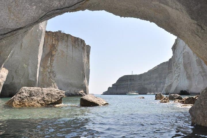 Discover Milos & Poliegos: Catamaran Snorkel Cruise with BBQ photo 6