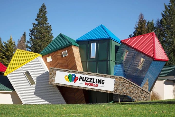 Explore Puzzling World Wanaka: Great Maze, Illusion Rooms & Puzzle Café