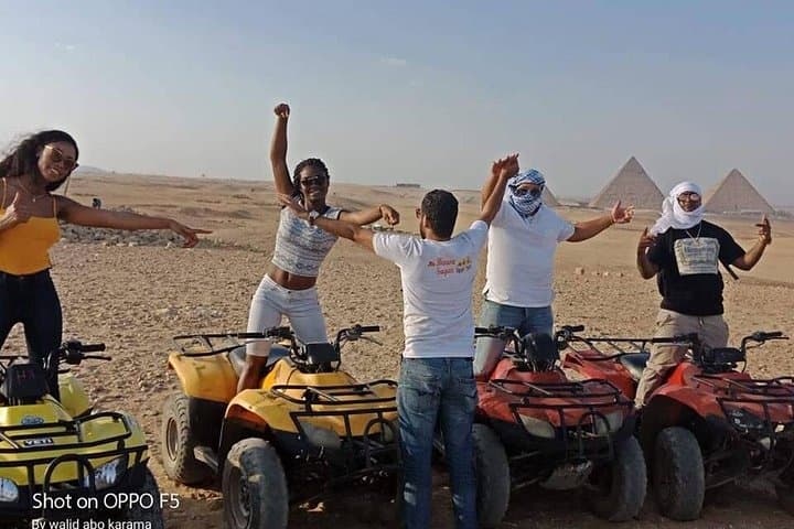 Quad Bike Desert Safari Around the Pyramids — Giza ATV Tour photo 1