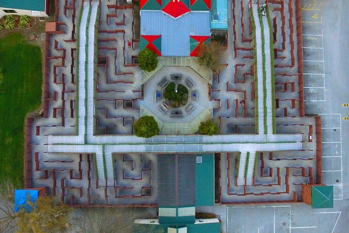 Explore Puzzling World Wanaka: Great Maze, Illusion Rooms & Puzzle Café photo 3