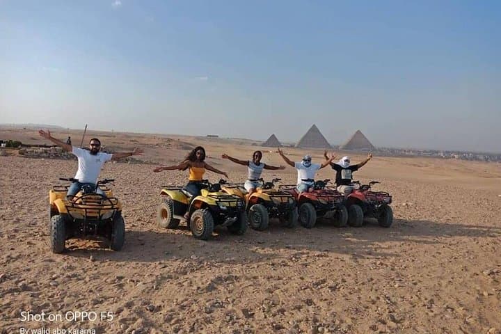 Quad Bike Desert Safari Around the Pyramids — Giza ATV Tour photo 3