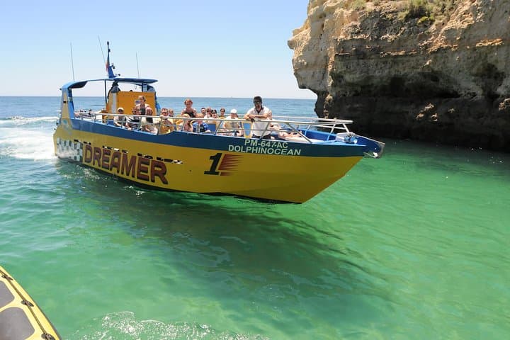 Albufeira Dreamer Boat Trip: Dolphin Watching and Benagil Cave Views photo 4