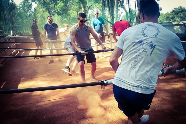 Beach Games and Giant Fun on Hvar: Human Table Football, Bocce & Giant Boxing photo 2
