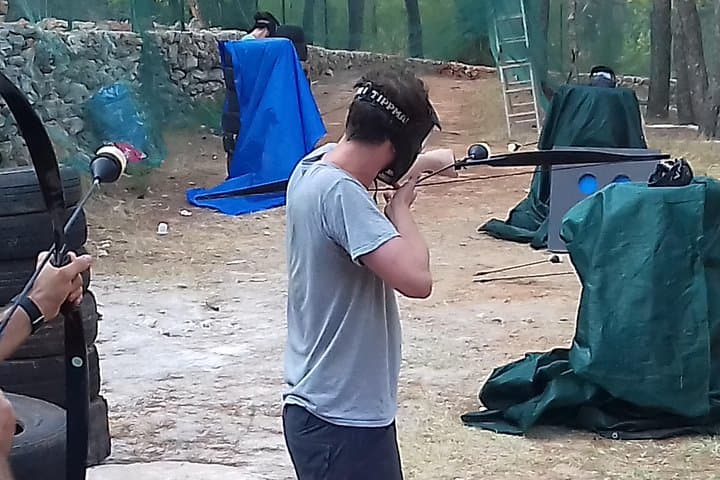 Battle Archery in Hvar: 1-Hour Forest Combat at Adventure Park Jelsa photo 5