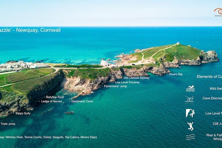 Newquay Coasteering Adventure: Wild Swimming, Jumps & Smugglers' Caves photo 5