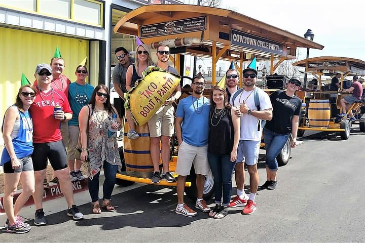 Murals & Mimosas: Fort Worth Cowtown Cycle Party BYOB Tour photo 2