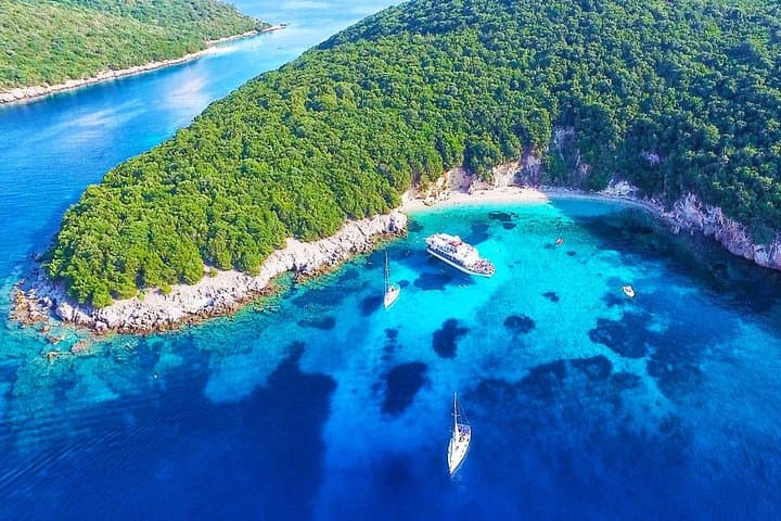 Corfu Blue Lagoon & Sivota Cruise: Papanikolis Cave, Agia Paraskevi & Snorkel Day Trip