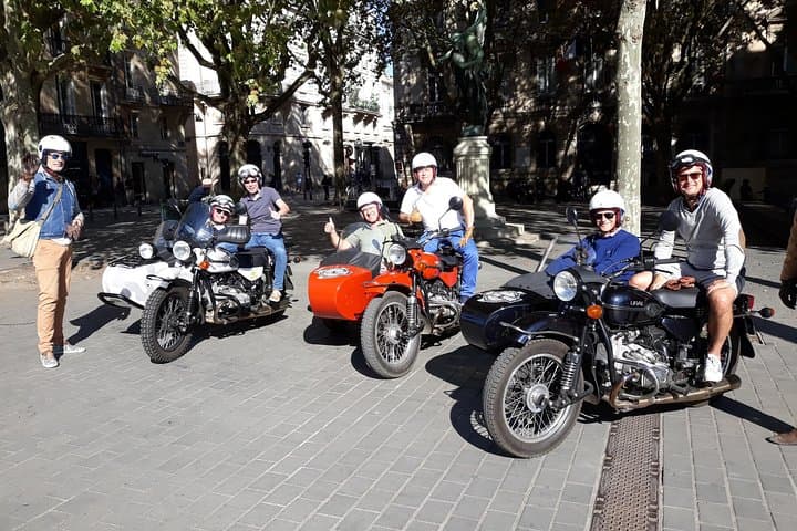 Bordeaux Sidecar Sightseeing: Private Retro Ride Through the City photo 4