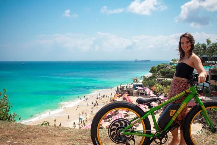 Uluwatu Temple to Balangan Beach: Cliffside eBike Private Tour in Bali photo 2