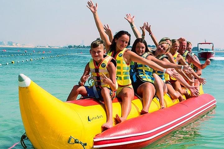Banana Boat Ride in Ras Al Khaimah — Fast, Social, Family-Friendly Coastal Thrill