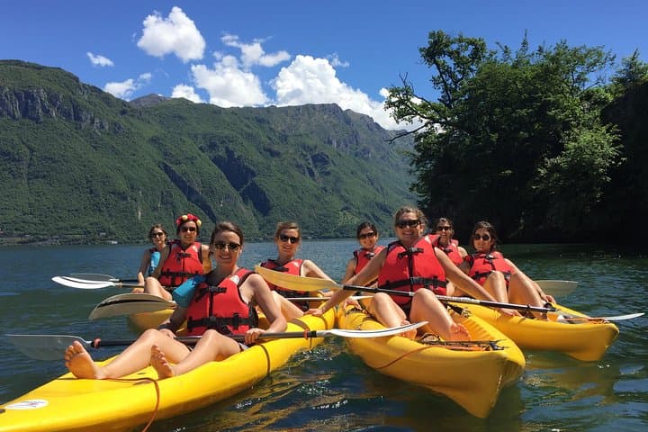 Paddle Bellagio: Kayak Around the Lake Como Peninsula & Rockefeller Cliffs photo 6