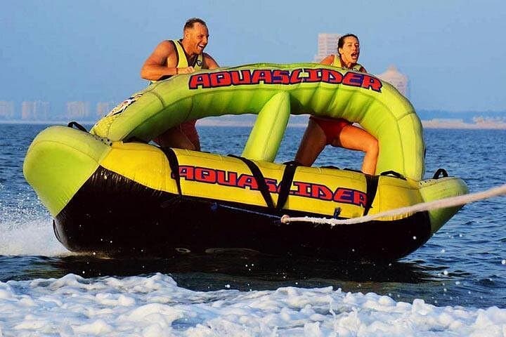 Private Donut Ride in Ras al Khaimah — Fast Family Tubing Adventure photo 4