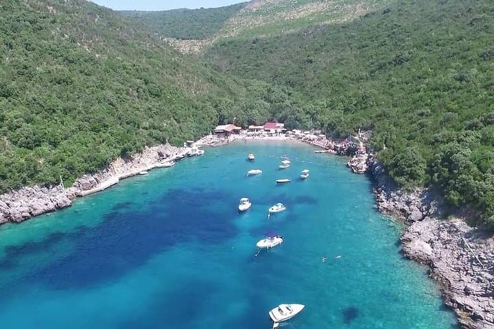 Blue Cave & Secret Beaches: 4-Hour Group Boat Tour from Kotor