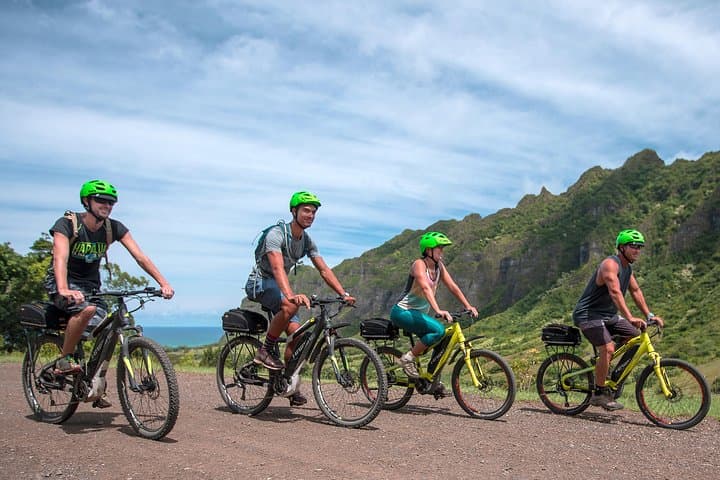 Kualoa Ranch Novice E-Bike Tour — 6-Mile Electric Mountain Bike Ride on Oahu
