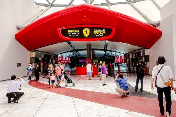 Abu Dhabi City Tour with Ferrari World: Mosque, Corniche & Yas Island Day Trip photo 2