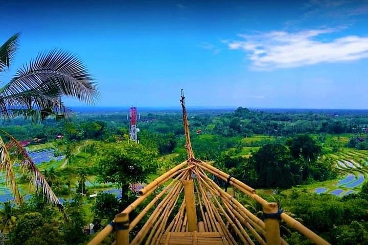 Gianyar Waterfall eBike Private Tour: Kanto Lampo, Rice Terraces & Taman Nusa photo 4