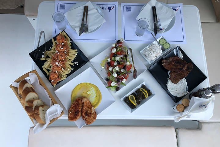Santorini Sunset Catamaran Cruise with BBQ & Drinks — Caldera Sail from Oia photo 3