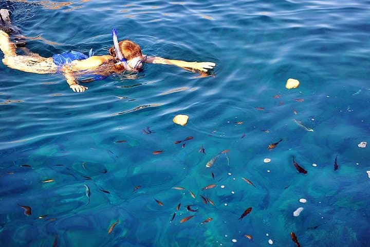 Santorini Luxury Catamaran Sunset Cruise with BBQ, Drinks & Hot Springs Swim photo 5
