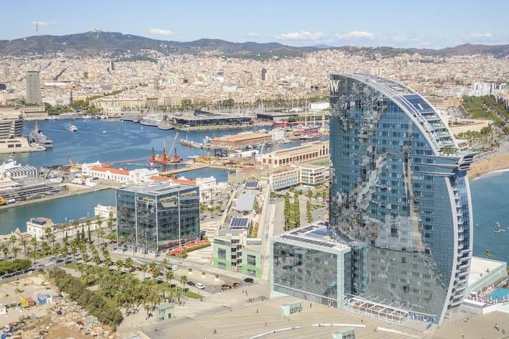 Barcelona Coastline Helicopter Flight with Port Vell Boat Transfer photo 5